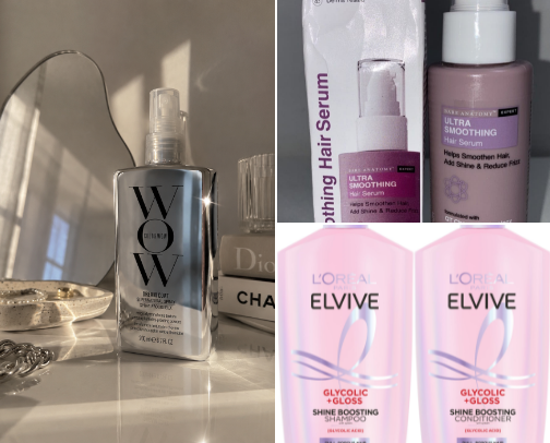 My Hair care products 💆🏻‍♀️ cover photo collage