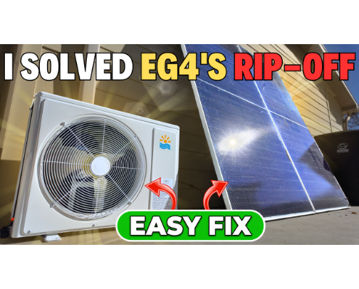 Don't Buy the EG4 Solar Mini Split — Do THIS Instead cover photo collage