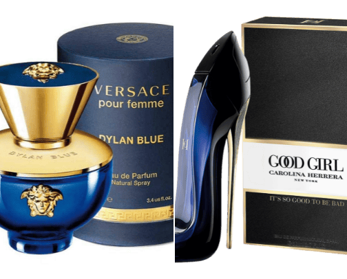 Parfume cover photo collage