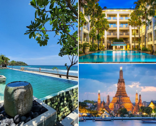 Best countries to visit for New Year holidays cover photo collage