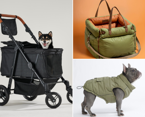 French Bulldog Gear cover photo collage