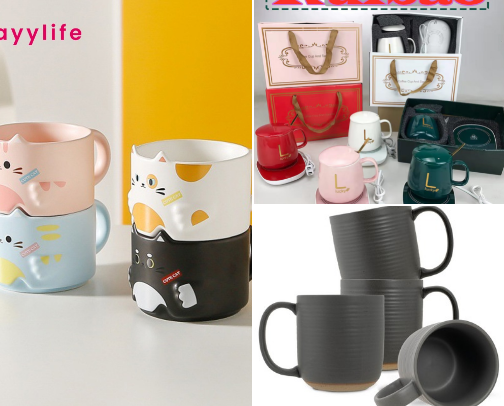 Cozy Sips: Aesthetic Mugs for Daily Enjoyment cover photo collage