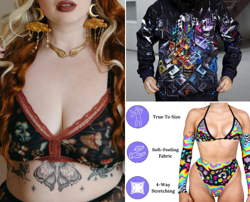 Top Notch Raver & Festival Gear cover photo collage