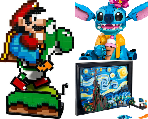 LEGO Self-Care: Re-live your childhood or share your passion with family cover photo collage