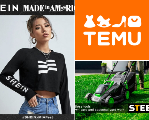 Shopping from home, just check twice. cover photo collage