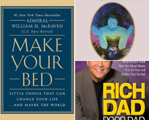 Feel Good Books to read cover photo collage