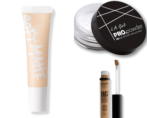 BASE PRODUCTS FOR A SMOOTH MATTE FACE cover photo collage
