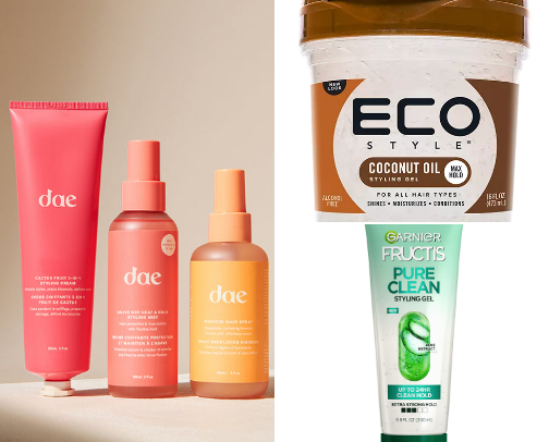 peak slick back products for frizzy hair girlies cover photo collage