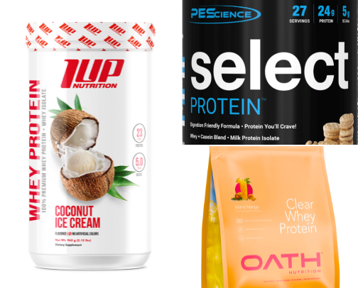 My favorite protein rec cover photo collage