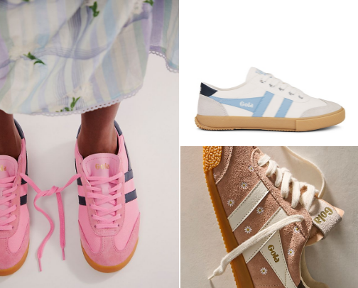 Stylish trendy sneakers on my wishlist cover photo collage