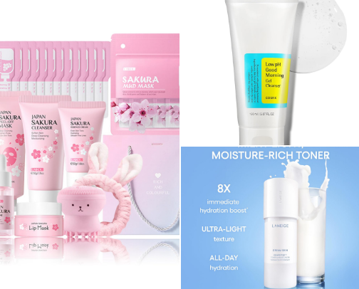 My Korean Skincare Favorites for Glowing Skin cover photo collage