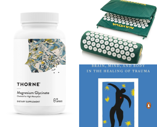 Things I use to take care of myself and my life cover photo collage