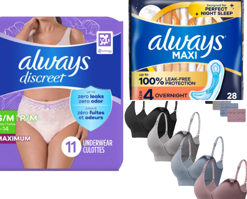 Postpartum items cover photo collage