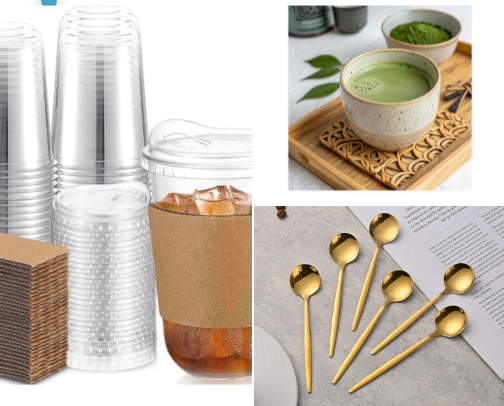 We Have Coffee and Tea at Home cover photo collage