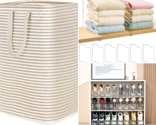 The Closet Organizers That Transformed My Space cover photo collage