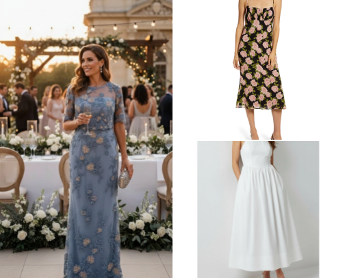 Guest Wedding Dresses That Won’t Steal the Bride’s Thunder (Because We’re Classy Like That)" 💃 cover photo collage