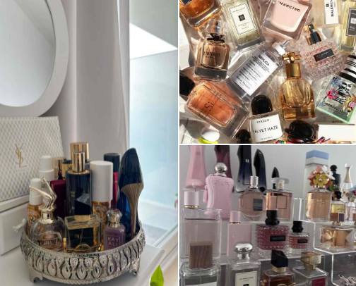 perfumes🌸 cover photo collage