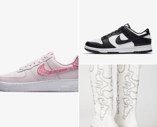 Shoes cover photo collage