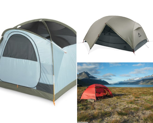 Tent cover photo collage