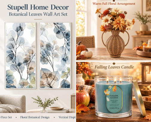 Stylish Home Decor Ideas for Every Room cover photo collage