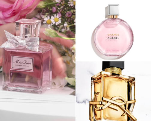 Perfume/Self Care cover photo collage