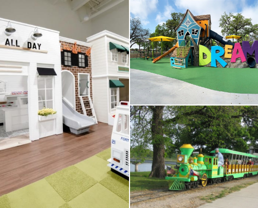 DFW Toddler Friendly Things to Do cover photo collage