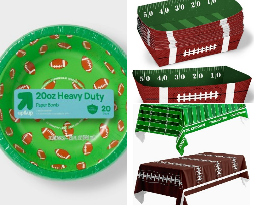 Football Party Essentials cover photo collage