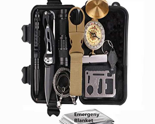 Survival Essentials: Tools That Could Save Your Life cover photo collage
