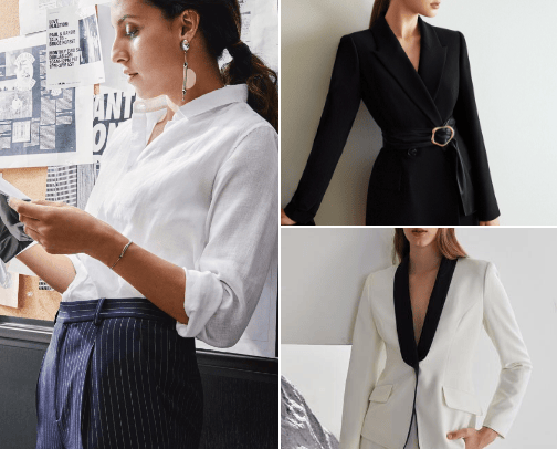 Office wear cover photo collage