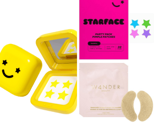 Cutest skincare cover photo collage