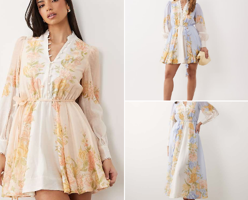 Zimmermann inspired Dresses | Floral and Feminine cover photo collage
