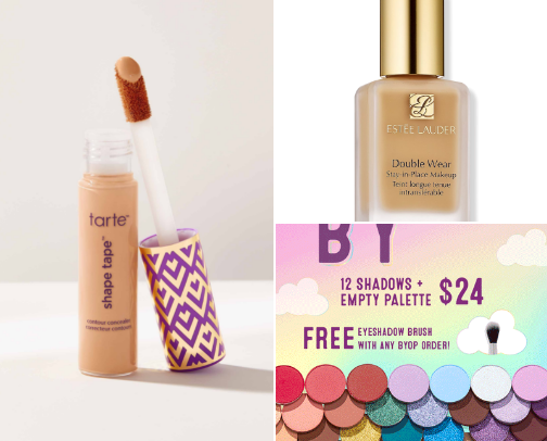 My favorite beauty recs cover photo collage