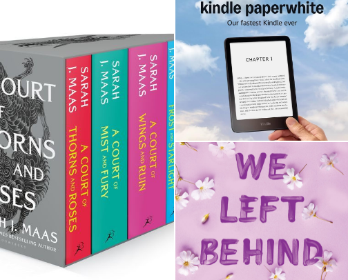 The "Unputdownable" Edit: Epic Romances & Fantasy Escapes cover photo collage