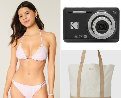 Vacation/Beach Must Haves🏝️🌺 cover photo collage