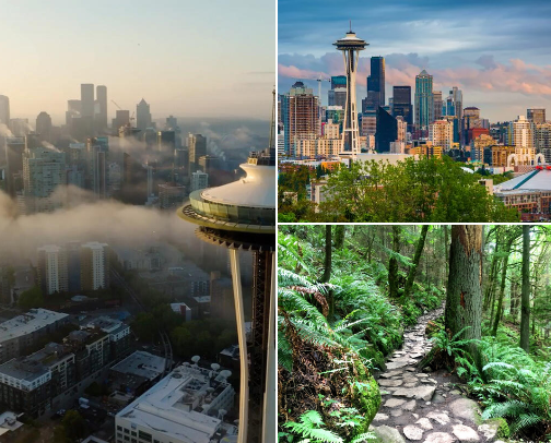 Travel cover photo collage