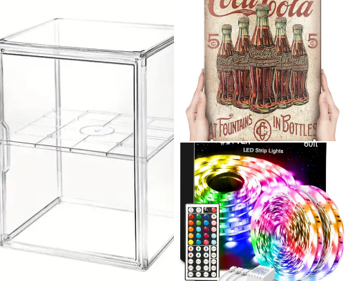 😎Man Cave Must Haves📺 cover photo collage