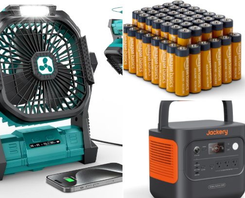 Power Outage Prep cover photo collage
