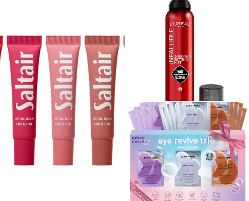 Beauty + Self-Care Gifts She’ll Freak Out Over 💕🎁 cover photo collage