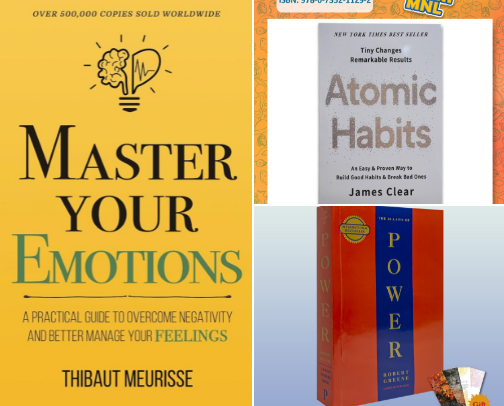 My Helpful and top books cover photo collage