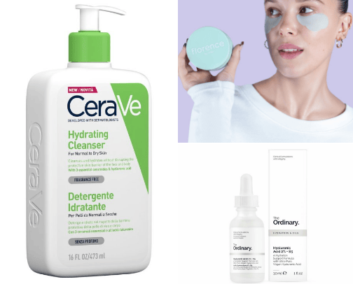 best skincare products 🫧 cover photo collage