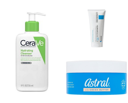 Dry Skin Essentials cover photo collage