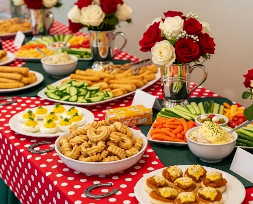 Delicious Kentucky Derby Party Menu Ideas cover photo collage