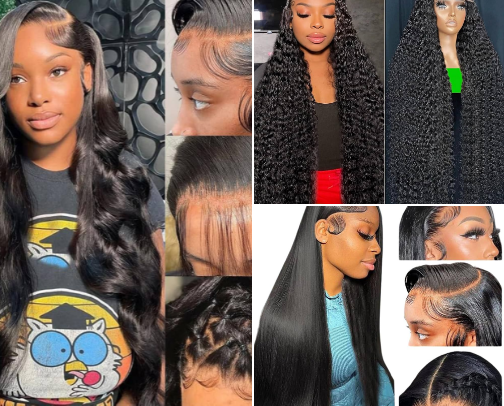 Amazon Wigs you MUST have cover photo collage