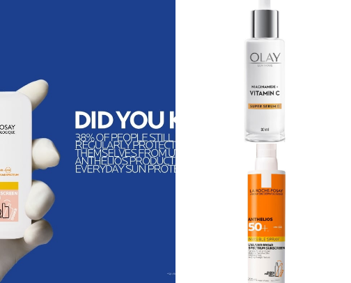 Skincare Products for Summer cover photo collage