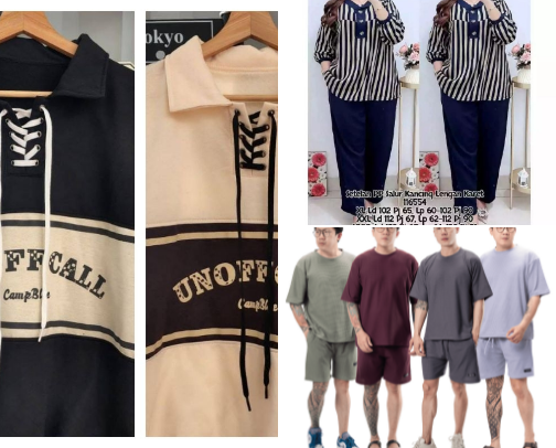 Fashion terbaik untuk santai cover photo collage