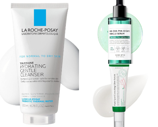 CLEAR SKIN + SKIN BARRIER HEALING ROUTINE cover photo collage