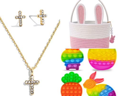 Easter Basket Goodies cover photo collage