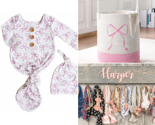 Coquette Baby Collection cover photo collage