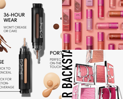 Everyday holy grail makeup cover photo collage