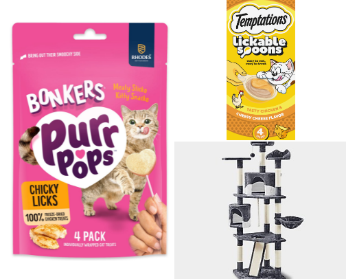 Best pet products for cats cover photo collage